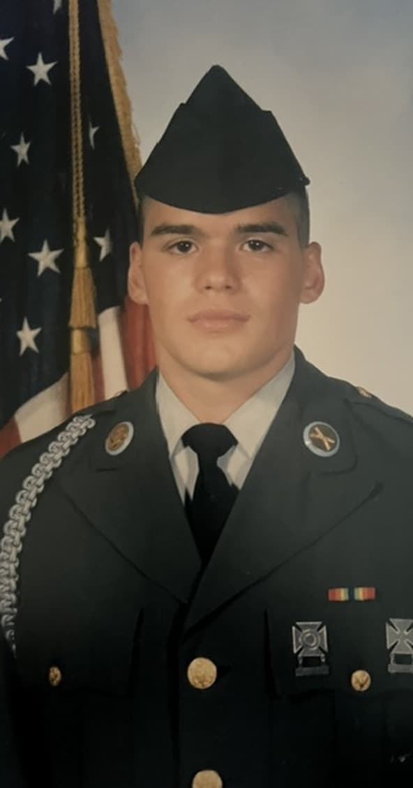 Jeffrey Haskins, enlisted 1994